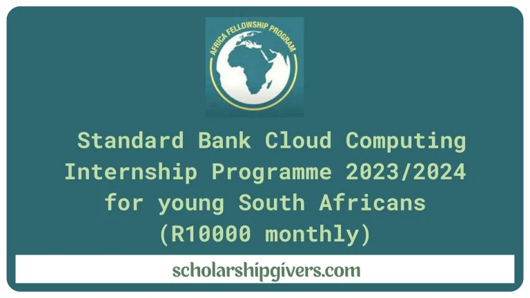 Unlock Your Future: Standard Bank Cloud Computing Internship Programme