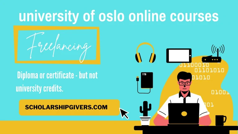 university of oslo online courses