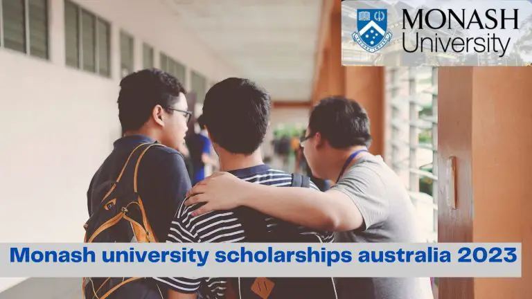 Monash university scholarships Australia