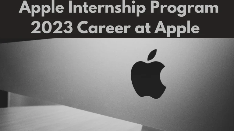 Apple Internship Program 2023 Career at Apple